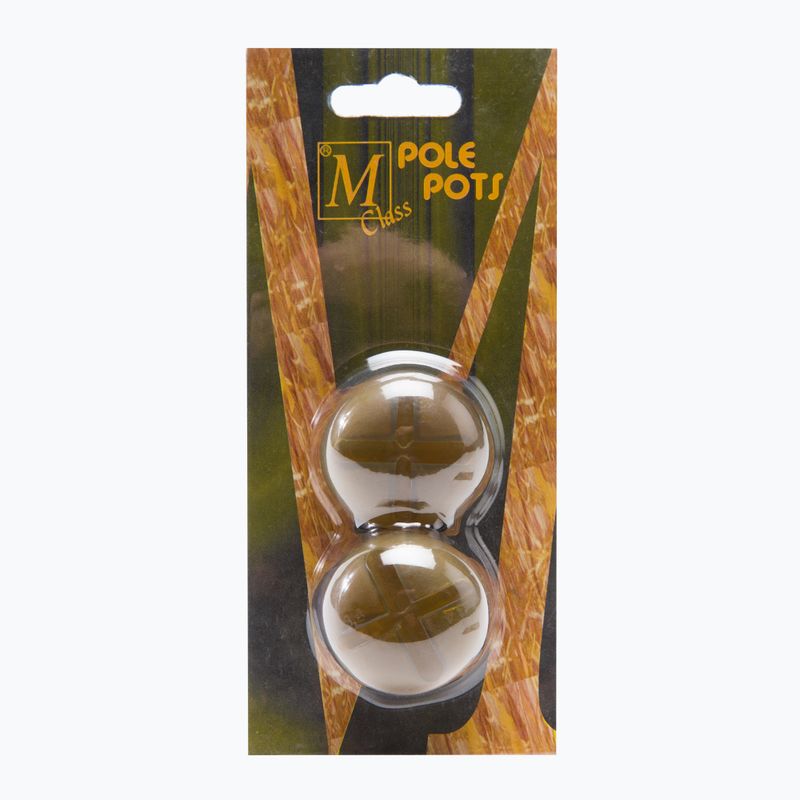 Milo P.Pots csali csésze 2 db barna 627VV0045