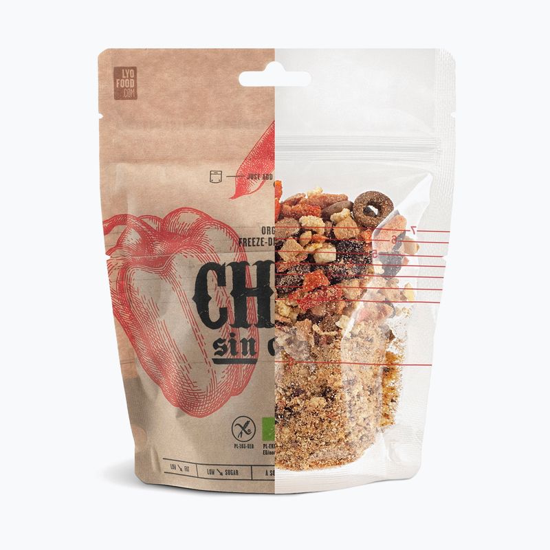 Liofilizált élelmiszer LYOFOOD Öko Chili sin Carne 270 g 2