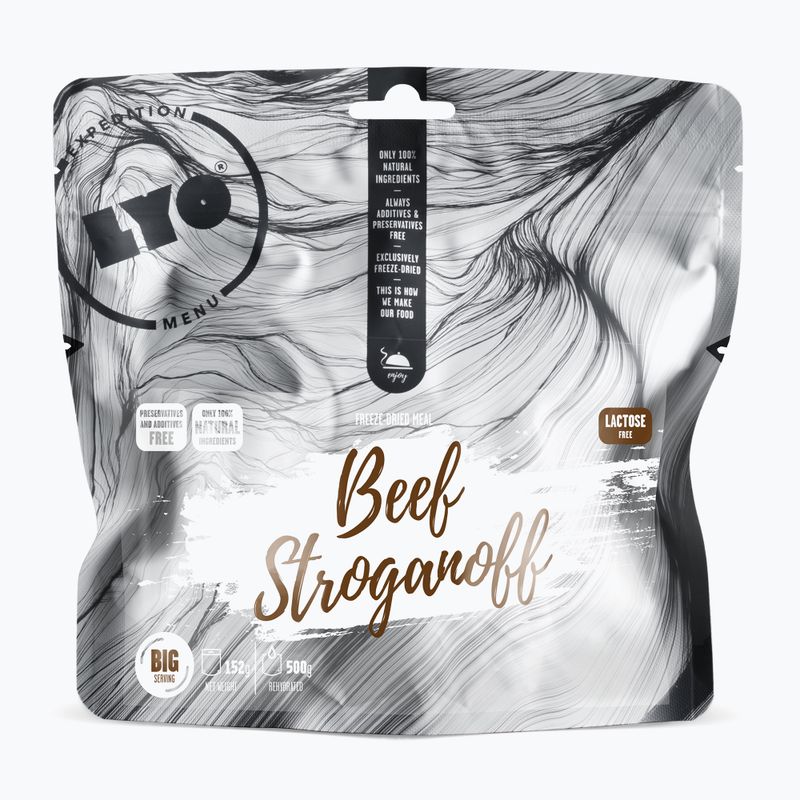 Liofilizált élelmiszer LYOFOOD Stroganoff 500 g