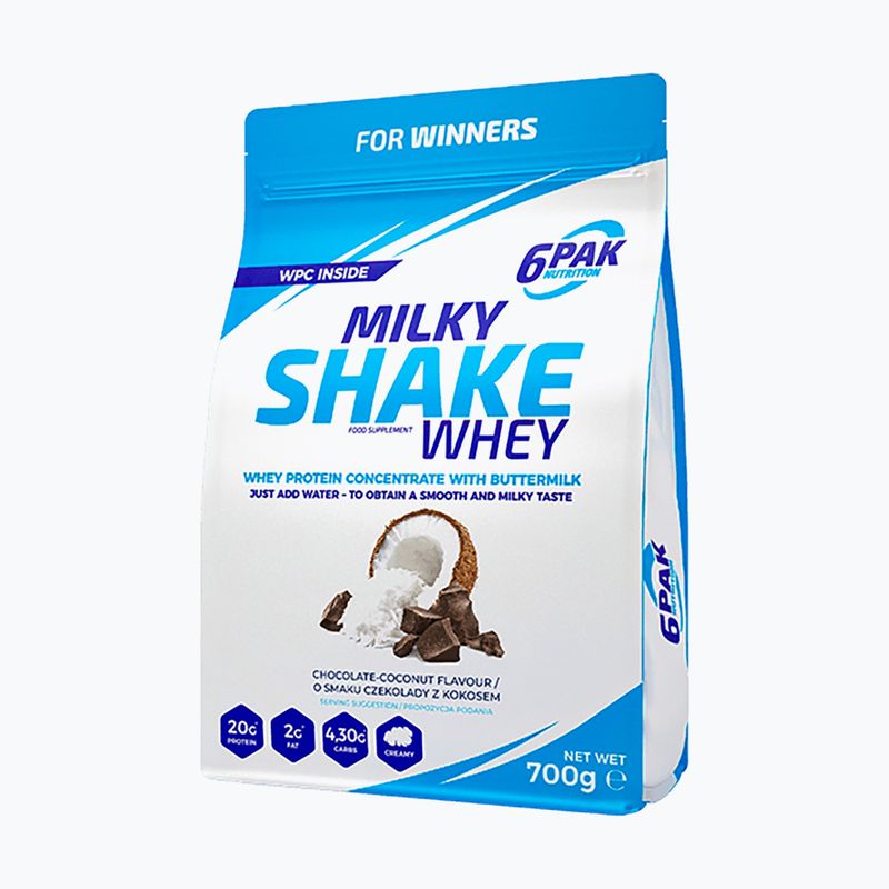 Tejsavó 6PAK tejes turmix 700g kókuszos-csokoládés PAK/032