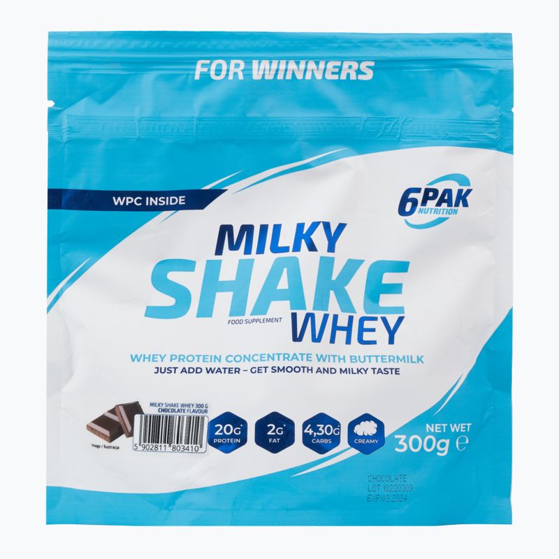 Tejsavó 6PAK Milky Shake 300g csokoládé PAK/074