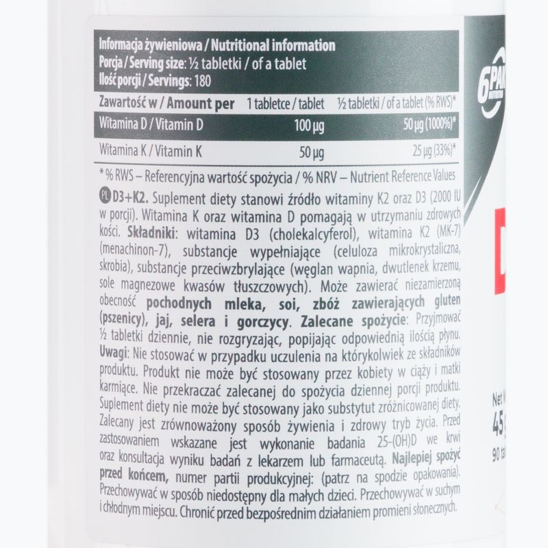 EL D3+K2 6PAK vitamin készlet 90 tabletta PAK/090 2