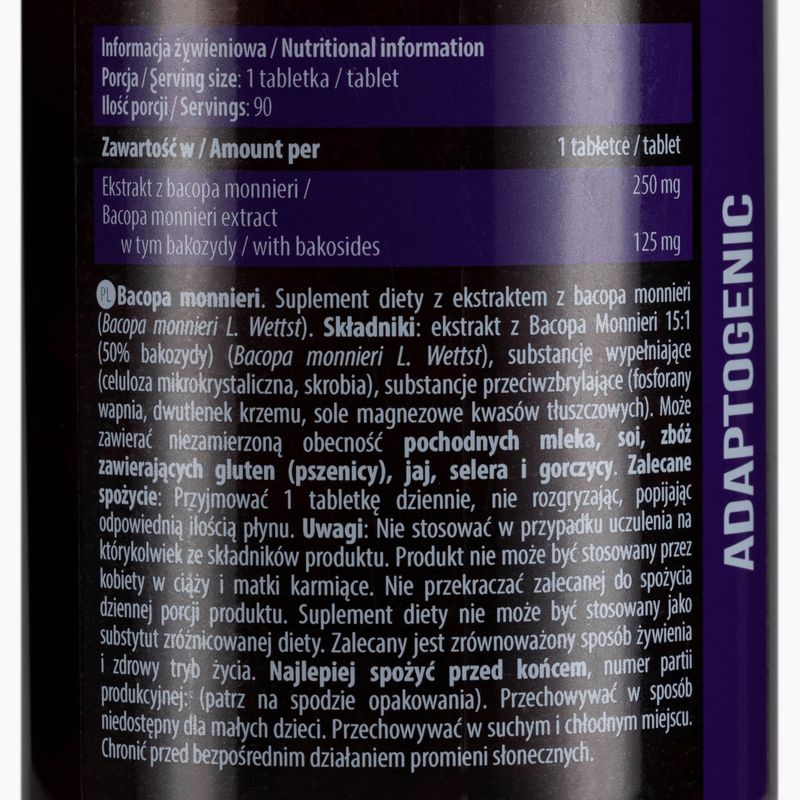 Bacopa Monnieri Essence agytámogató 90 tabletta ESS/040 2