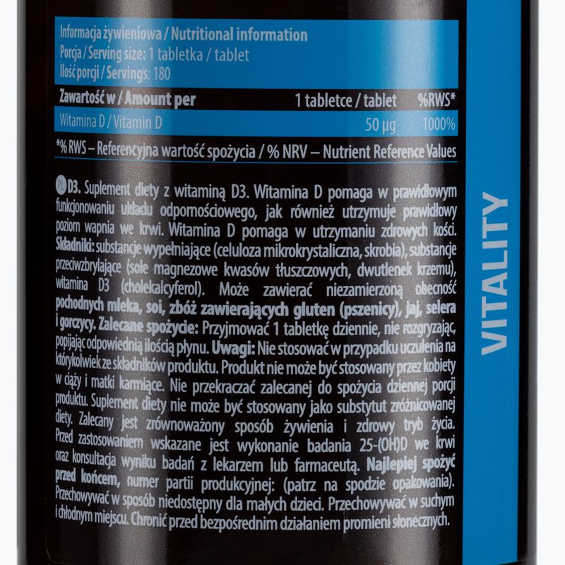 D3 Essence 2000IU D3-vitamin 180 tabletta ESS/069 2