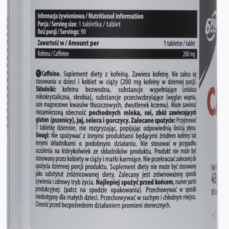EL koffein 6PAK koffein 90 tabletta PAK/161 2