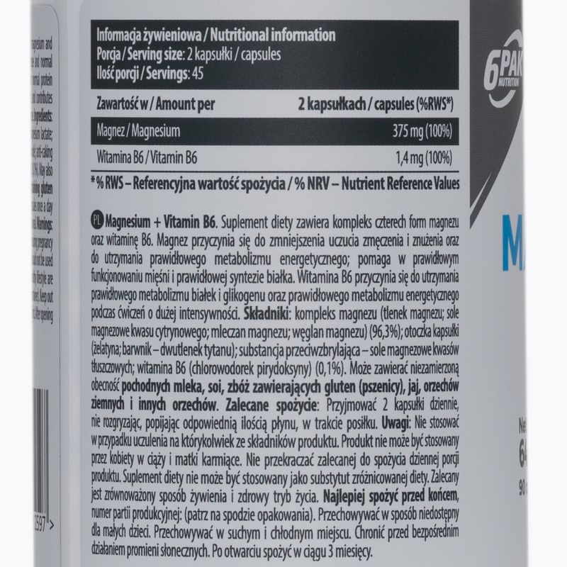 EL Magnézium B6 6PAK magnézium 90 kapszula PAK/208 2