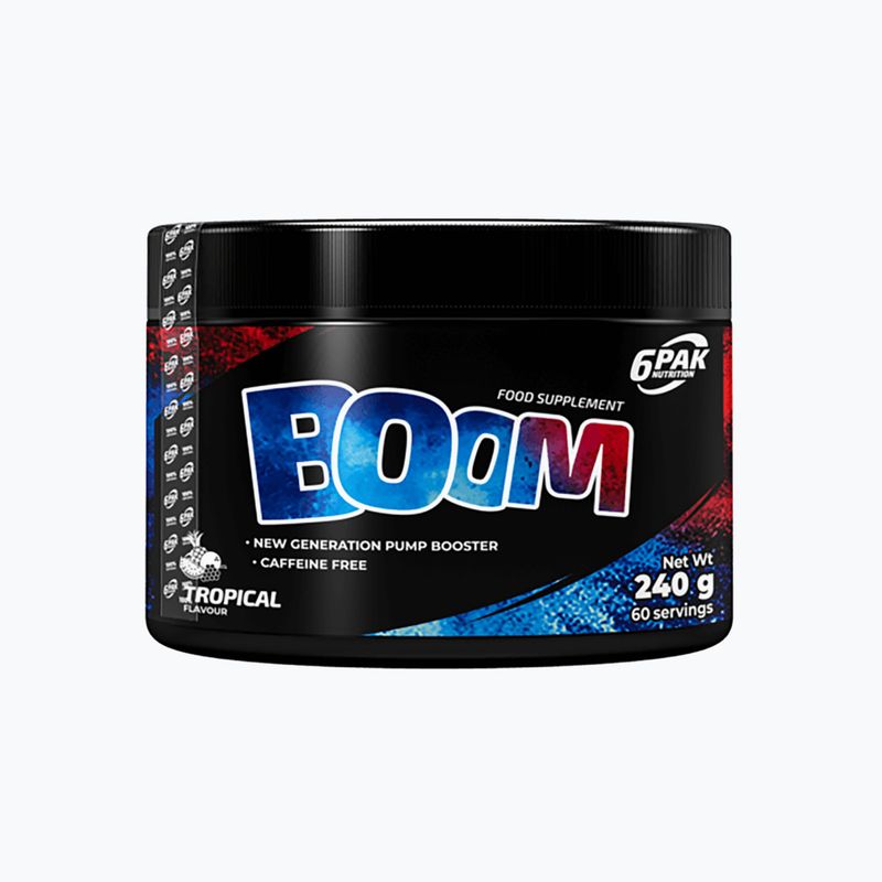 Edzés előtti 6PAK Boom 240g trópusi gyümölcs PAK/246
