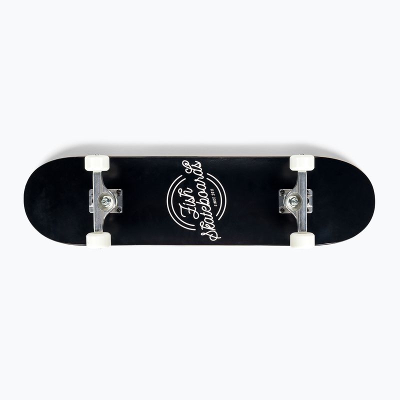 Fish Skateboards Retro fekete 8.0 klasszikus gördeszka fekete