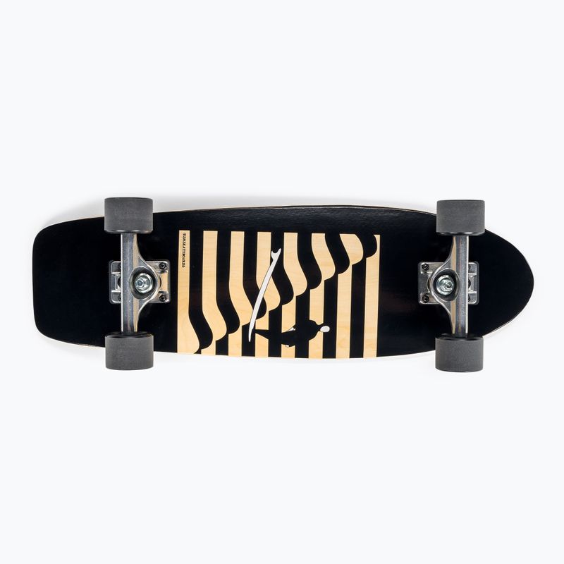 Fish Skateboards Alaia cruiser gördeszka fekete CR-ALA-SIL-BLA