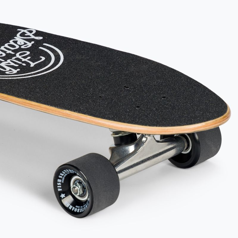 Fish Skateboards Alaia cruiser gördeszka fekete CR-ALA-SIL-BLA 7