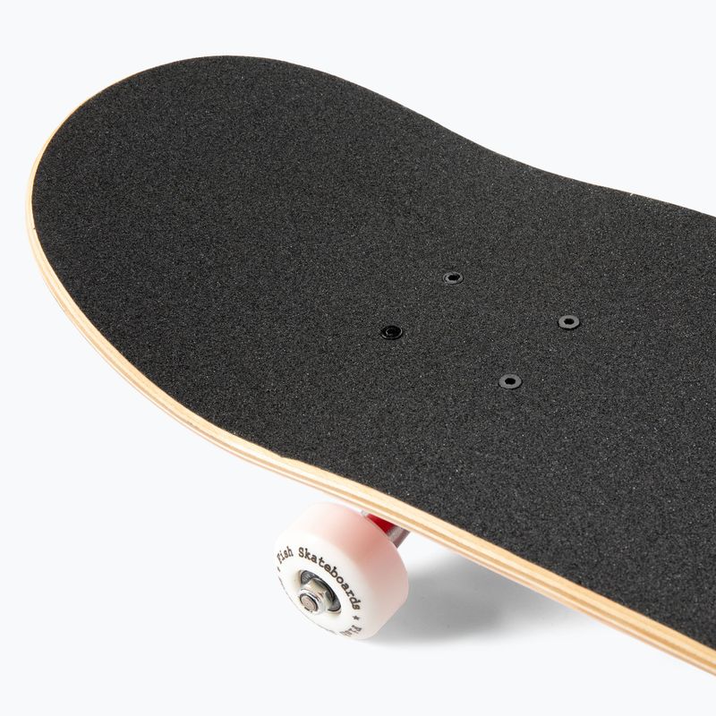 Fish Skateboards James kezdő klasszikus gördeszka 8.0" piros 6