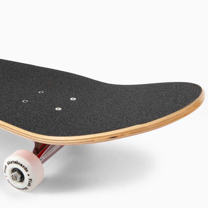 Fish Skateboards James kezdő klasszikus gördeszka 8.0" piros 7
