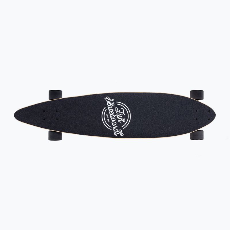 Fish Skateboardok Pixie longboard kék LONG-PIX-SIL-BLA 4