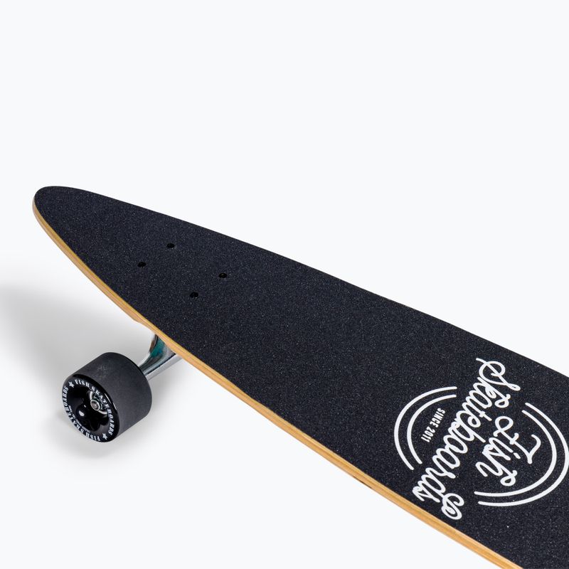 Fish Skateboardok Pixie longboard kék LONG-PIX-SIL-BLA 6