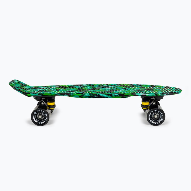 Fish Skateboards Print Camo zöld FS-FB-CAM-CAM-BLA-BLA gördeszka 2