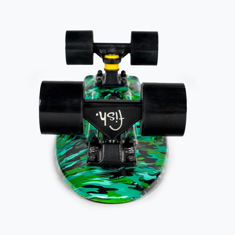 Fish Skateboards Print Camo zöld FS-FB-CAM-CAM-BLA-BLA gördeszka 5