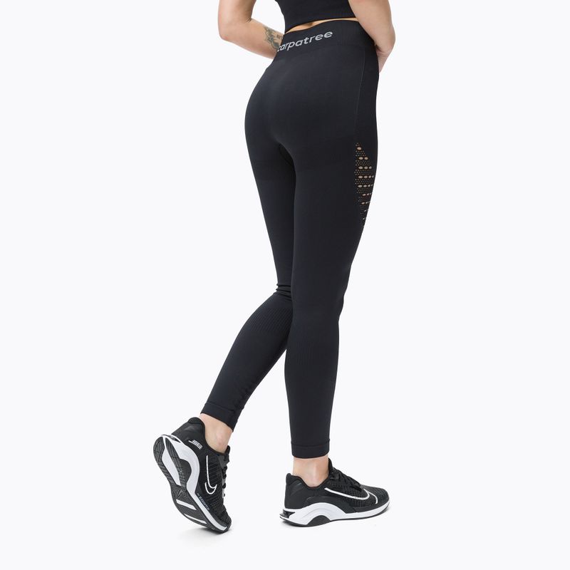 Női varrás nélküli leggings Carpatree Phase Seamless fekete CP-PSL-B 3