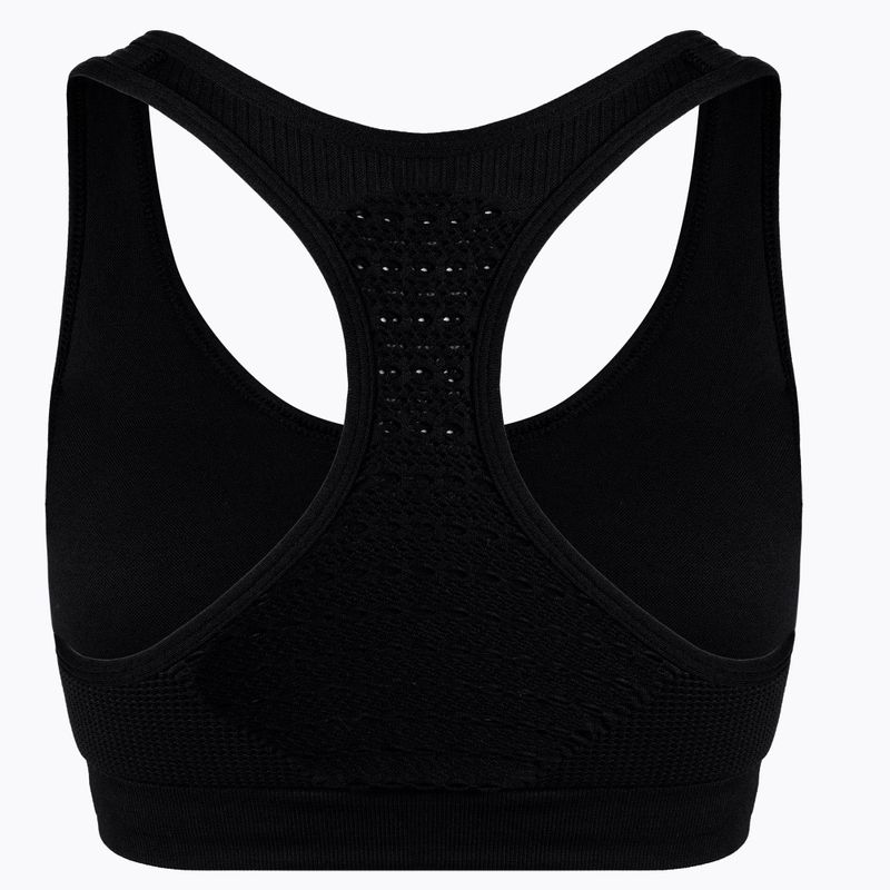 Női edzőmelltartó Carpatree Phase Seamless fekete CP-PSB-B 2