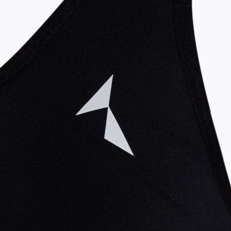 Női edzőmelltartó Carpatree Phase Seamless fekete CP-PSB-B 3