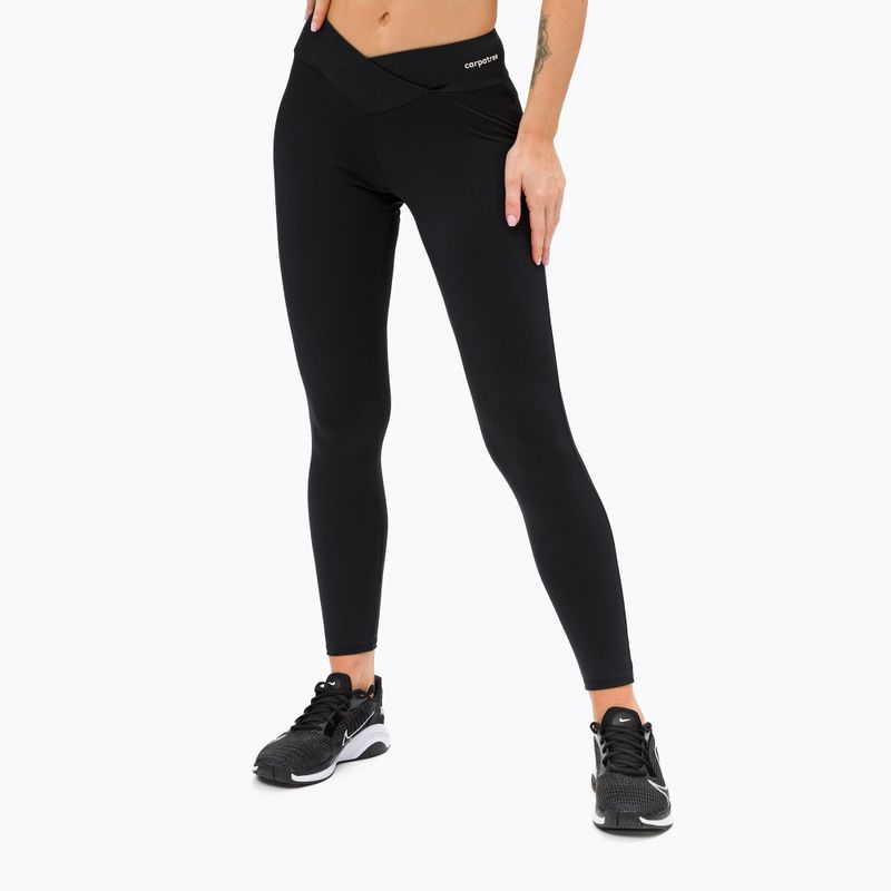 Női leggings Carpatree Bubble push-up fekete BPUP-F-C