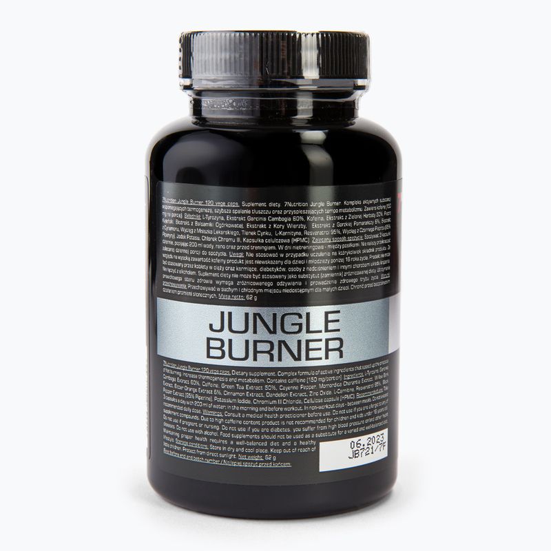Jungle Burner 7Nutrition zsírégető 120 kapszula 7Nu000005 2
