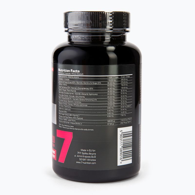 Jungle Burner 7Nutrition zsírégető 120 kapszula 7Nu000005 3
