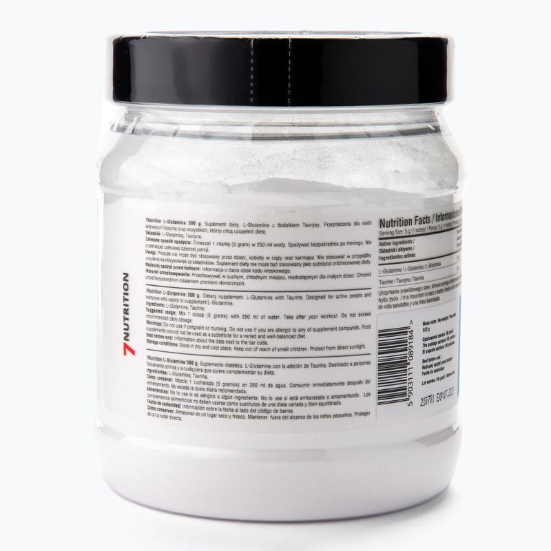 Glutamin 7Nutrition aminosavak 500g 7Nu000172-500 2