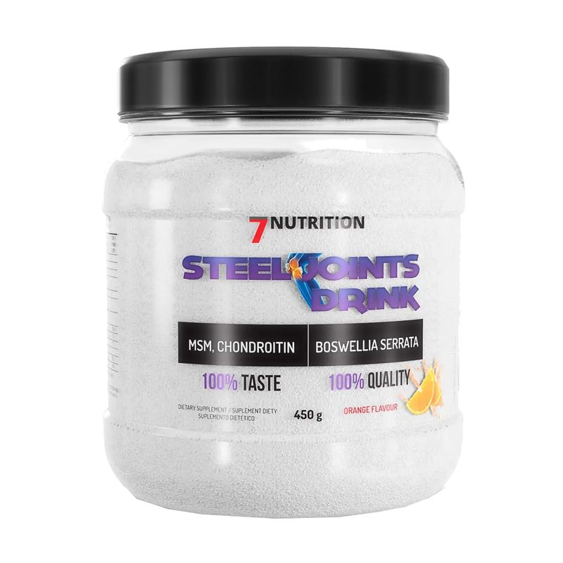 Steel Joints Drink 7Nutrition 450g ízületi regeneráló narancs 7Nu000027