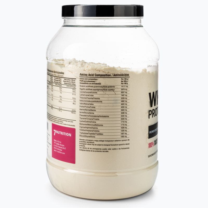 Tejsavó 7Nutrition Protein 80 fehér csokoládé-málna 7Nu000308 4