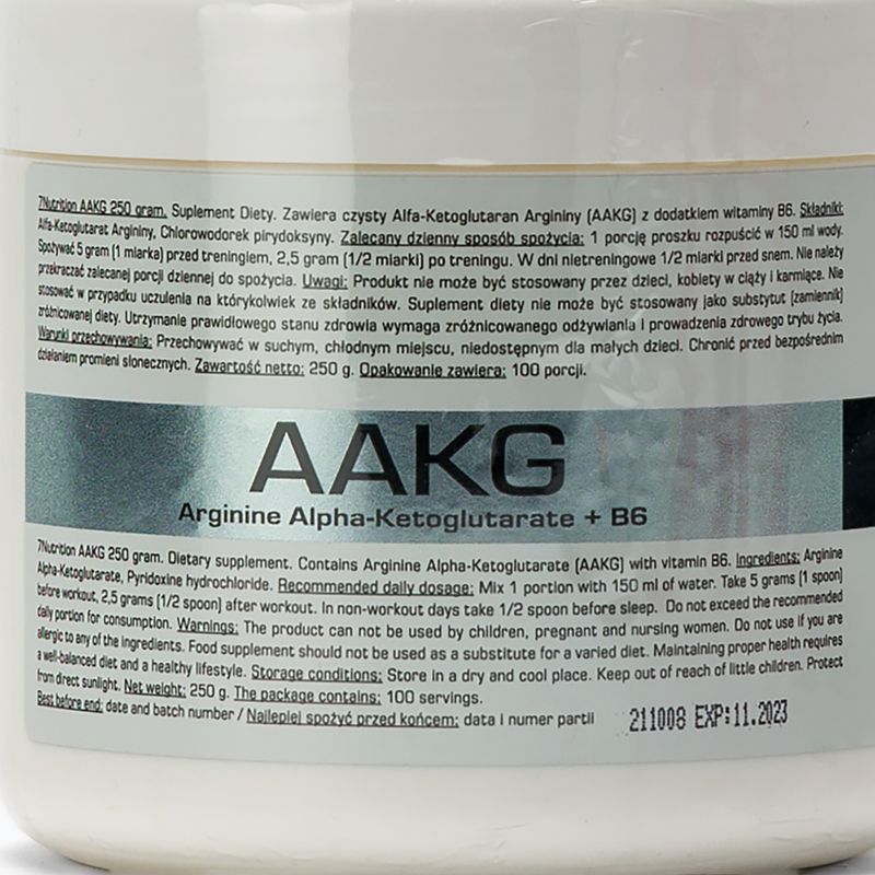 Edzés előtti 7Nutrition AAKG 250g 7Nu000099 2
