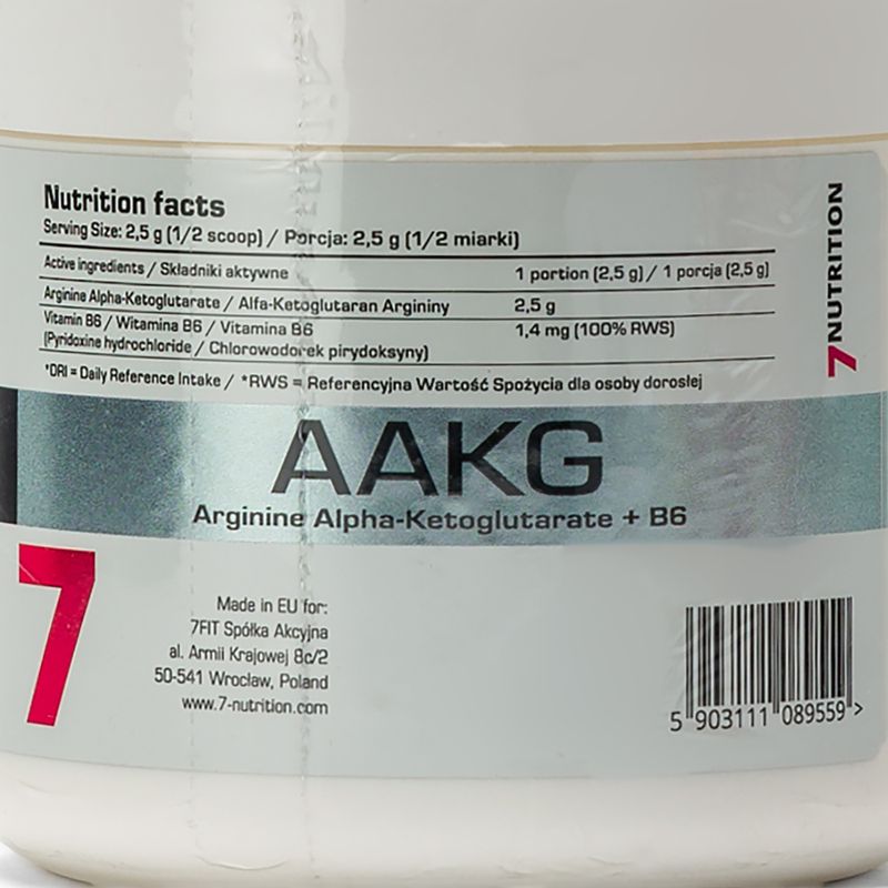 Edzés előtti 7Nutrition AAKG 250g 7Nu000099 3