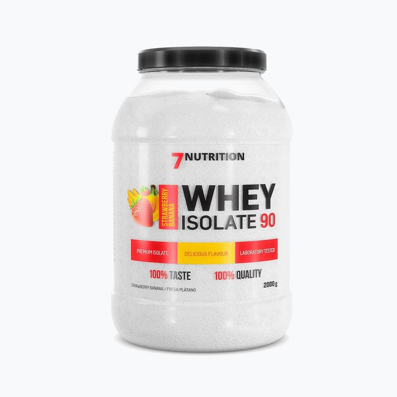 Tejsavó 7Nutrition Izolátum 90 eper-banán 7Nu000191 4