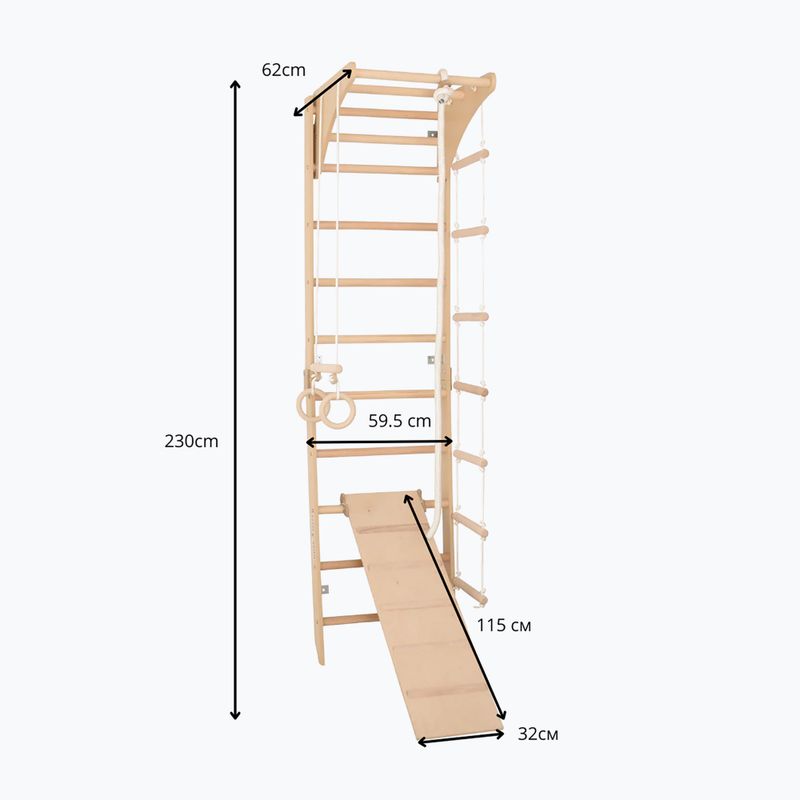 Gimnasztikai létra RINAGYM SPR C+SLIDE 6