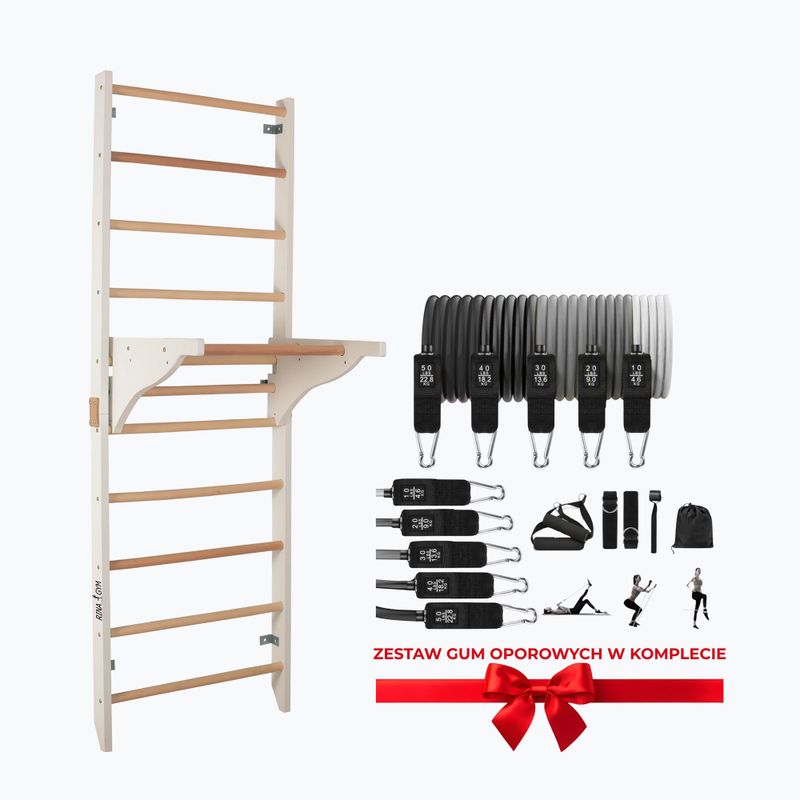 Edzőlétra RINAGYM Pro Pure pure white
