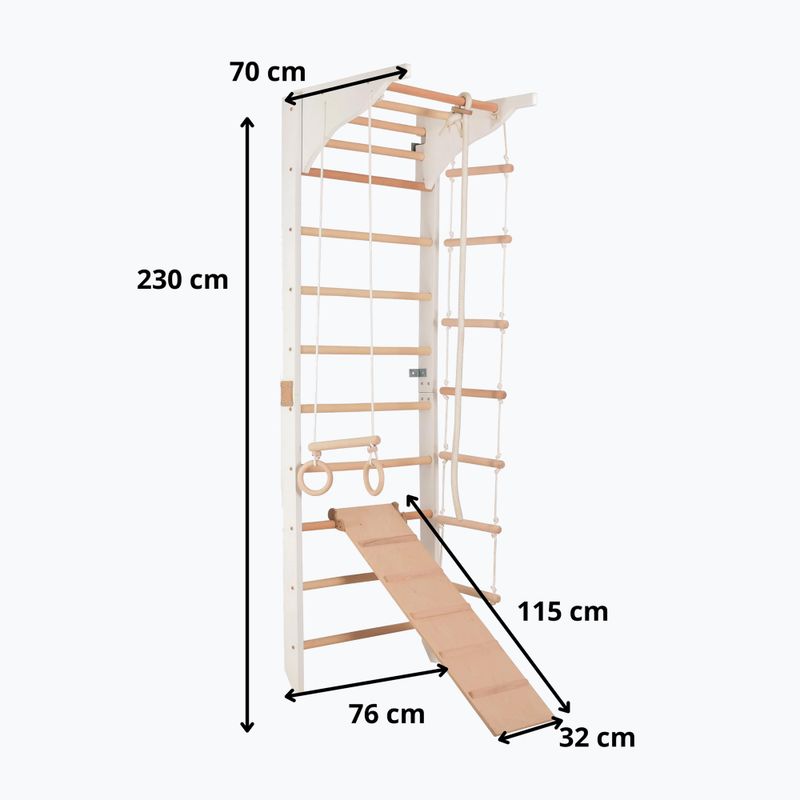 Gimnasztikai létra RINAGYM Pro 2 white 7