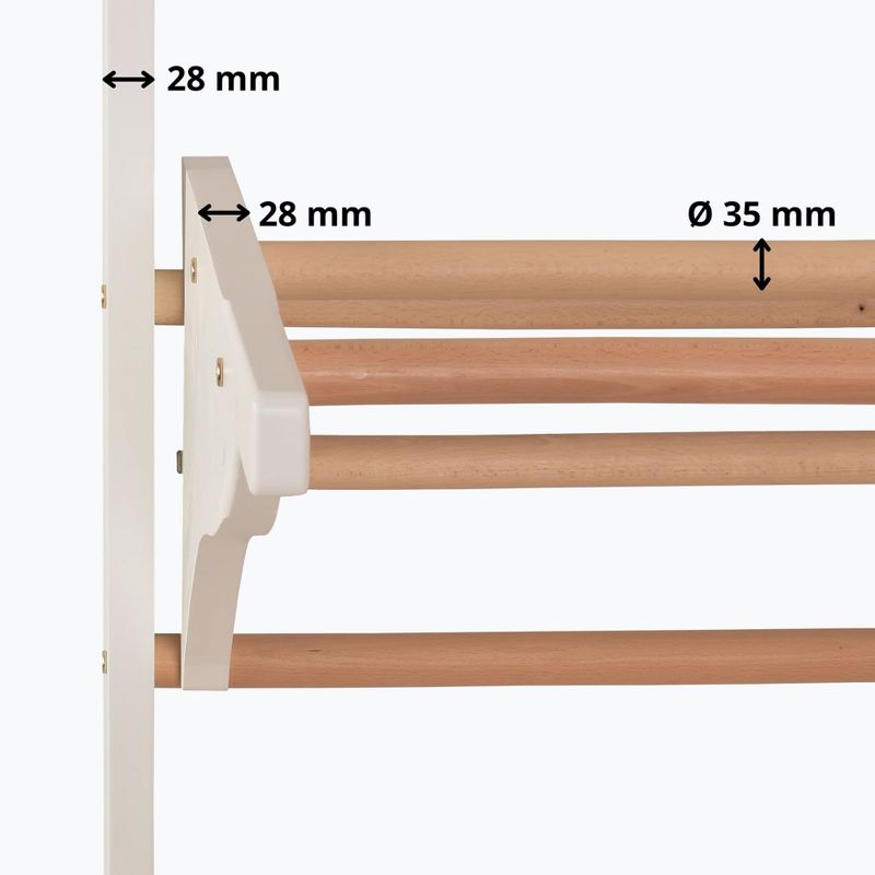 Gimnasztikai létra RINAGYM Pro 2 white 8