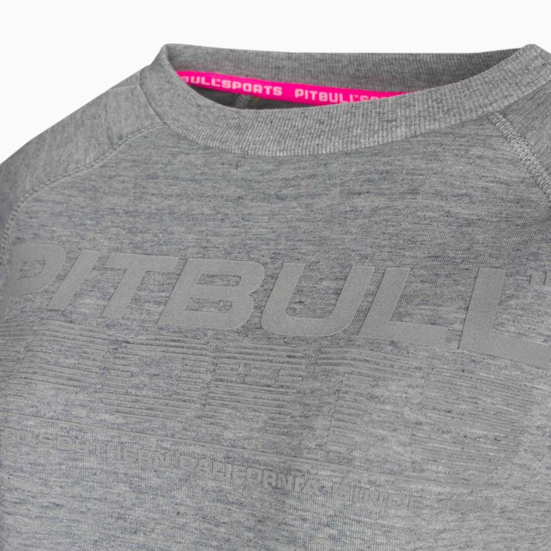 Női pulóver Pitbull West Coast Crewneck Athletica grey/melange 3