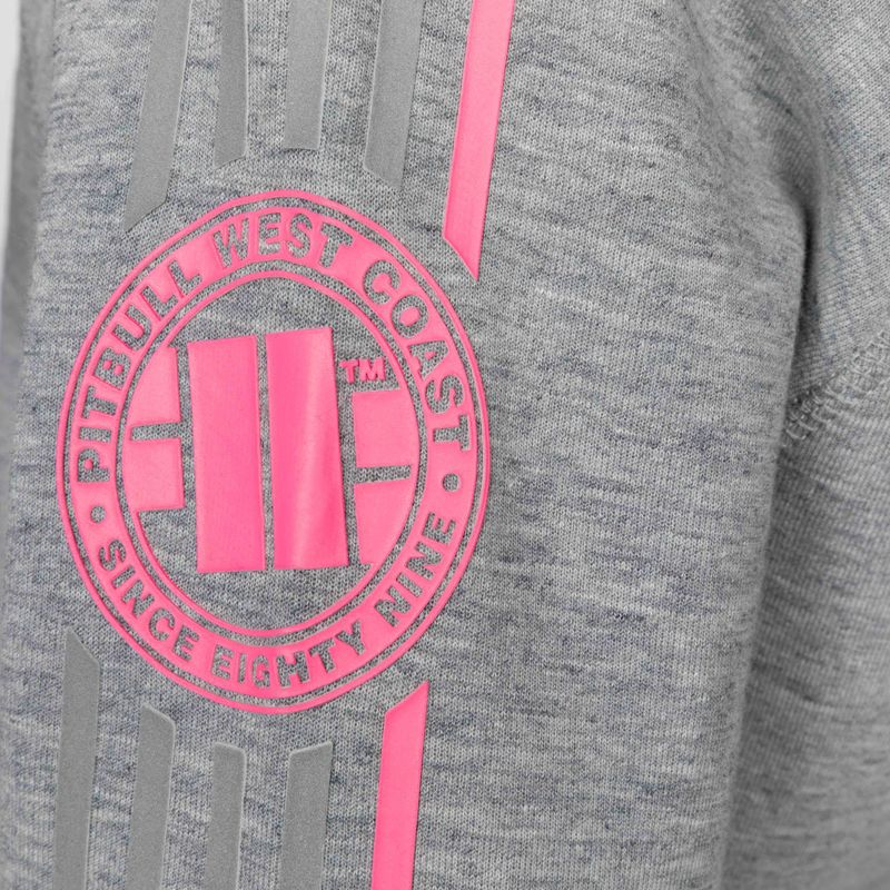 Női pulóver Pitbull West Coast Crewneck Athletica grey/melange 4
