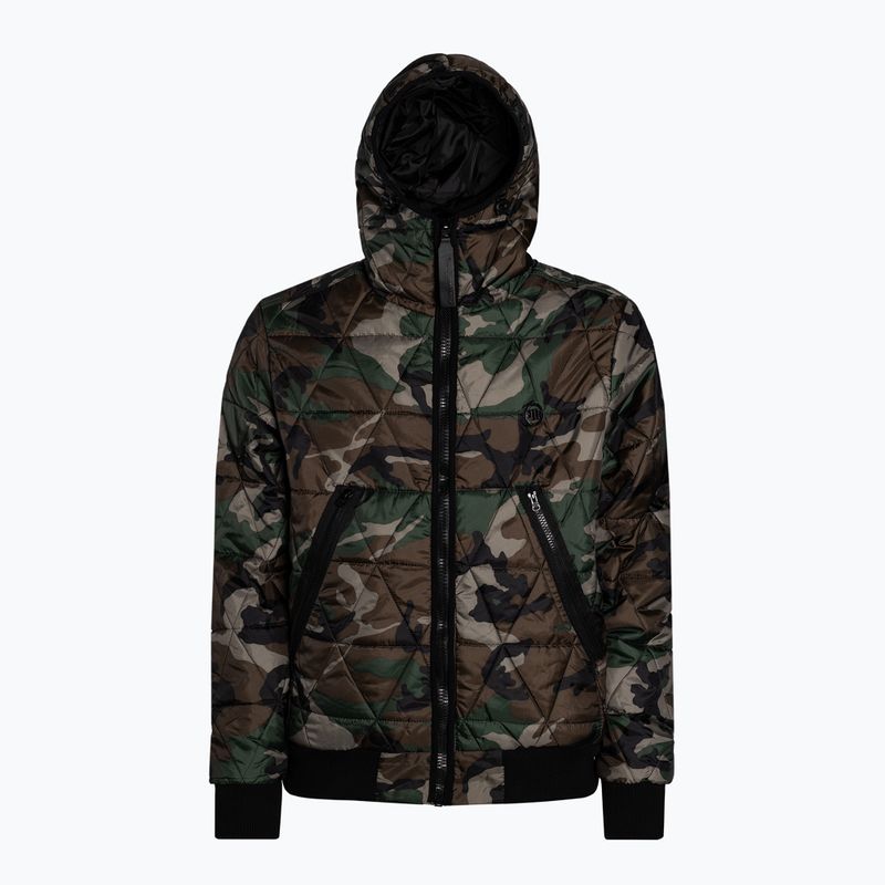 Férfi téli kabát Pitbull West Coast Butler camo
