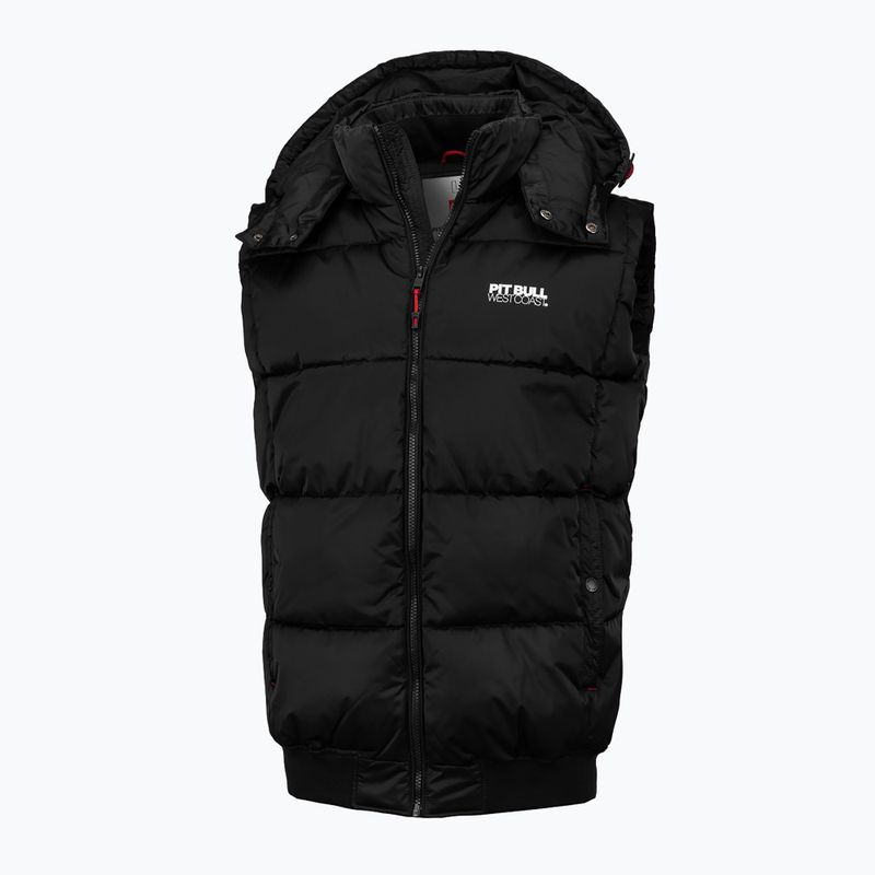 Férfi ujjatlan Pitbull West Coast Walpen Hooded black