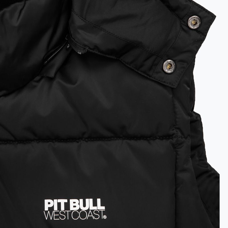 Férfi ujjatlan Pitbull West Coast Walpen Hooded black 5