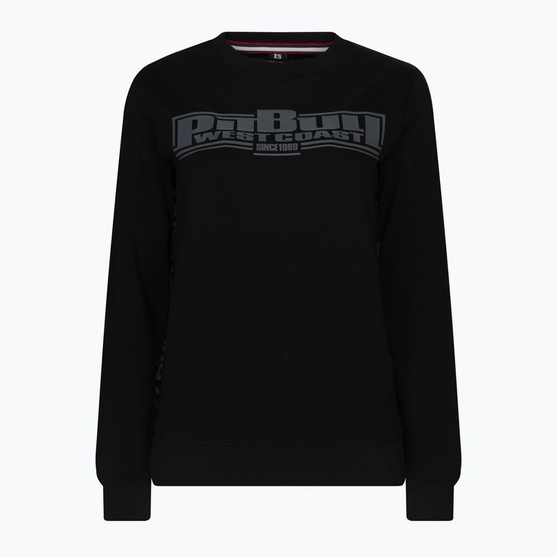 Női pulóver Pitbull West Coast Crewneck F.Terry „Boxing" black