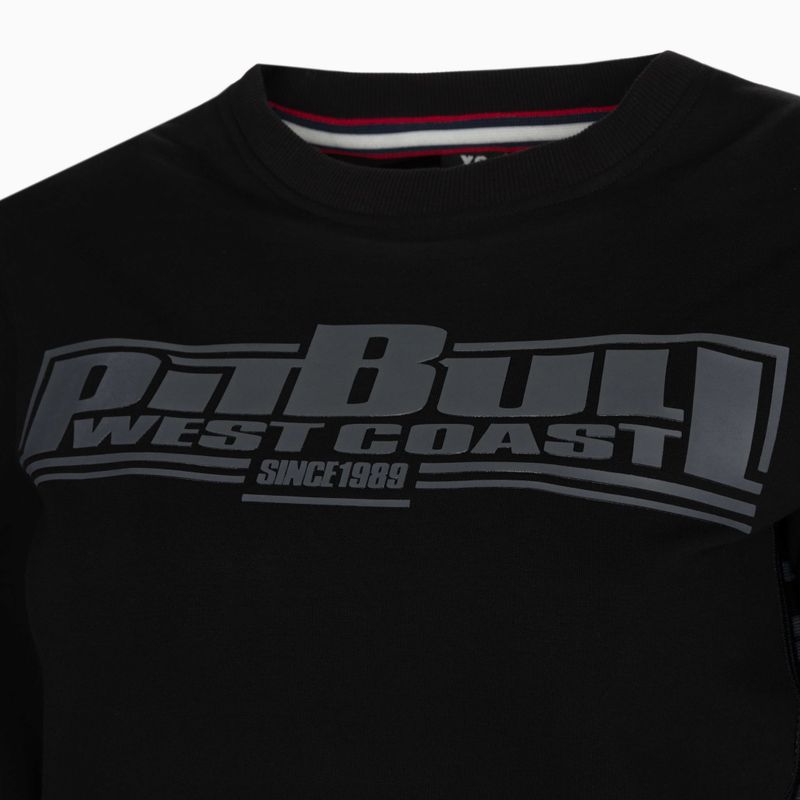 Női pulóver Pitbull West Coast Crewneck F.Terry „Boxing" black 3