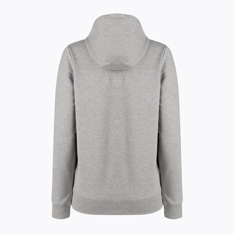 Női pulóver Pitbull West Coast Hooded F.Terry „Small Logo” grey/melange 2
