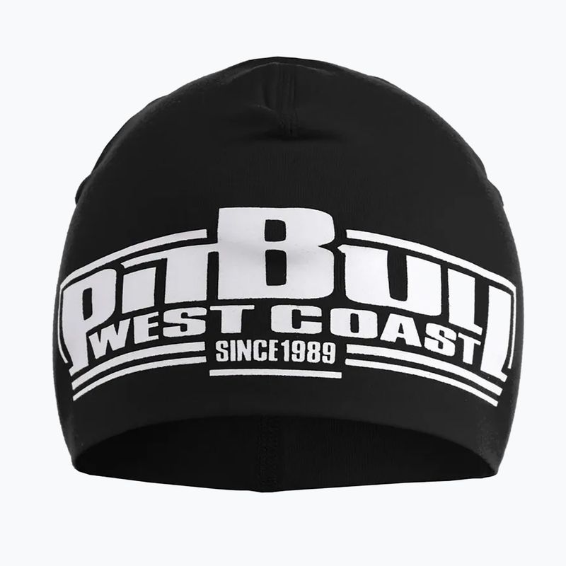 Pitbull West Coast Beanie Classic Boxing téli sapka fekete/fehér 2