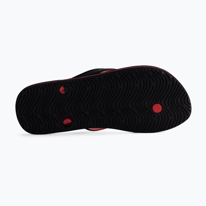 Férfi flip-flopok Pitbull West Coast Flip Flop El Jefe black/red 4