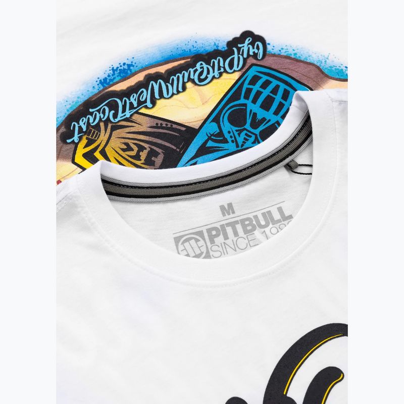 Pitbull Surfdog férfi póló fehér 3