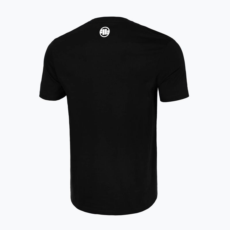 Férfi póló Pitbull West Coast Steel Logo black 2