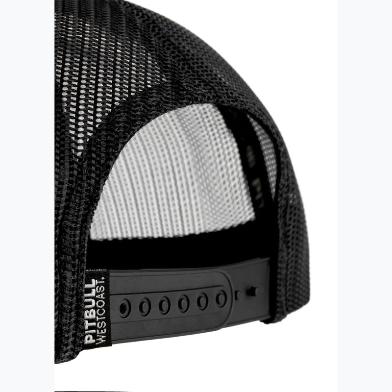 Pitbull Classic Boxing téli sapka fehér/fekete 5