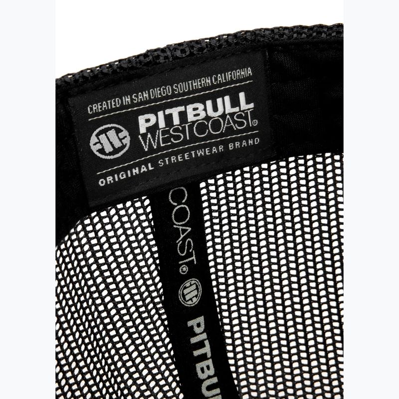 Pitbull Classic Boxing téli sapka fehér/fekete 6